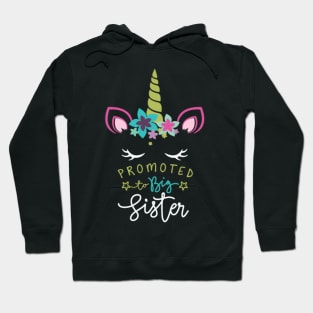 Promoted To Big Sister Unicorn Mode Hoodie
